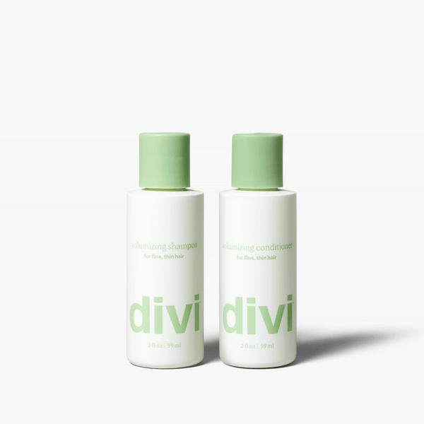 Divi's Travel-Sized Volume Duo | For Fine, Thin Hair | TSA-Friendly