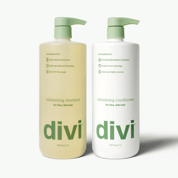 Divi Volumizing Shampoo & Conditioner | Volumize Fine, Thin Hair