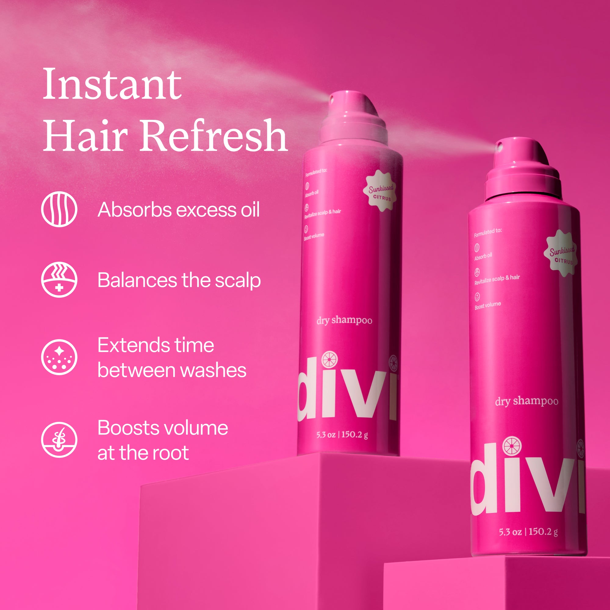 Limited-Edition Sunkissed Citrus Dry Shampoo