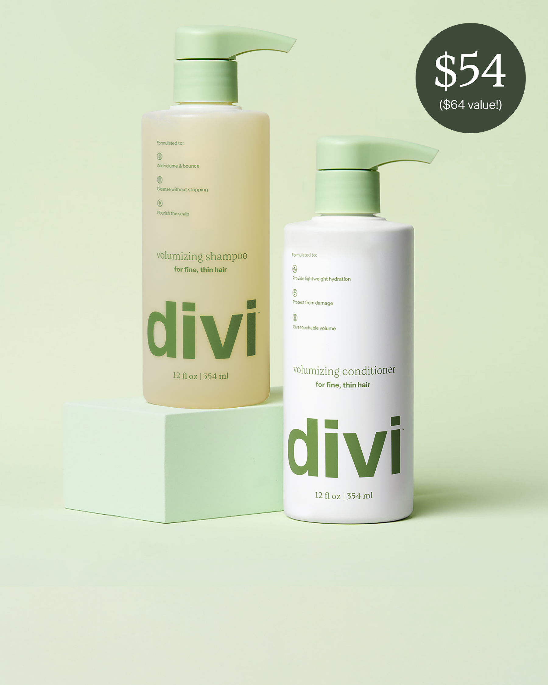Volumizing Shampoo & Conditioner