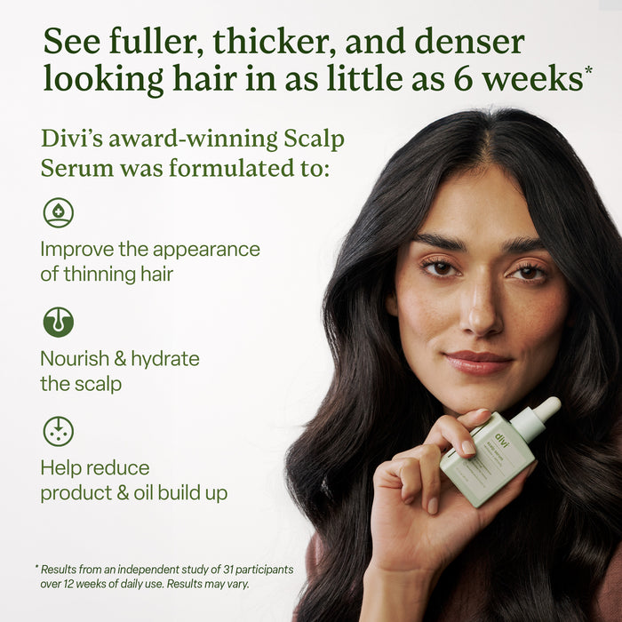 Divi Scalp Serum | Nourish, Fortify, Improve Appearance Thinning Hair (30ml)